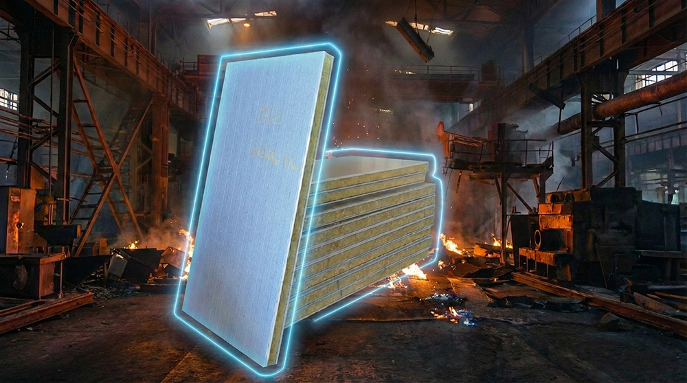 Panel Lana de Roca: Aislamiento térmico y protección contra incendios certificada para proyectos industriales