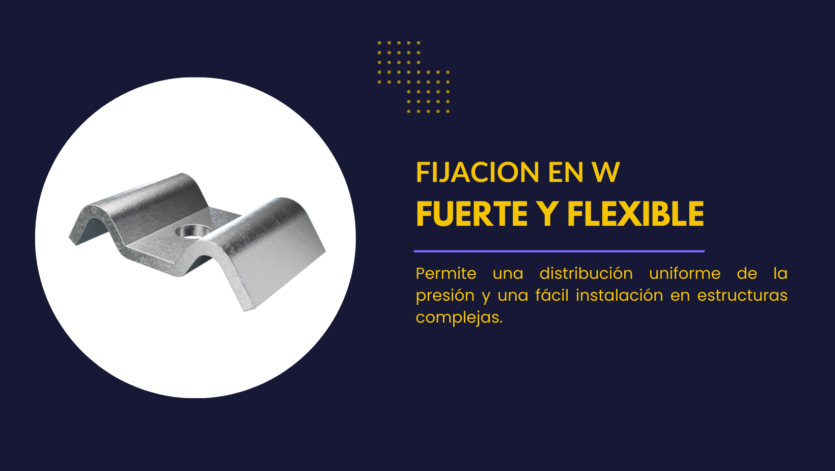 Fijación en W