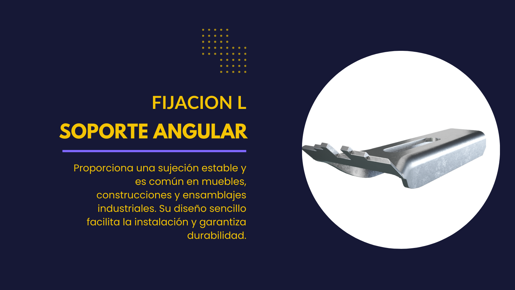 Fijación en L