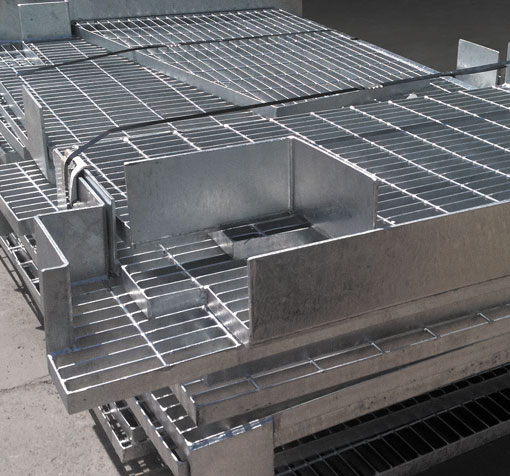 Fabricación y armado del grating dimensionado según Norma NCh 3572