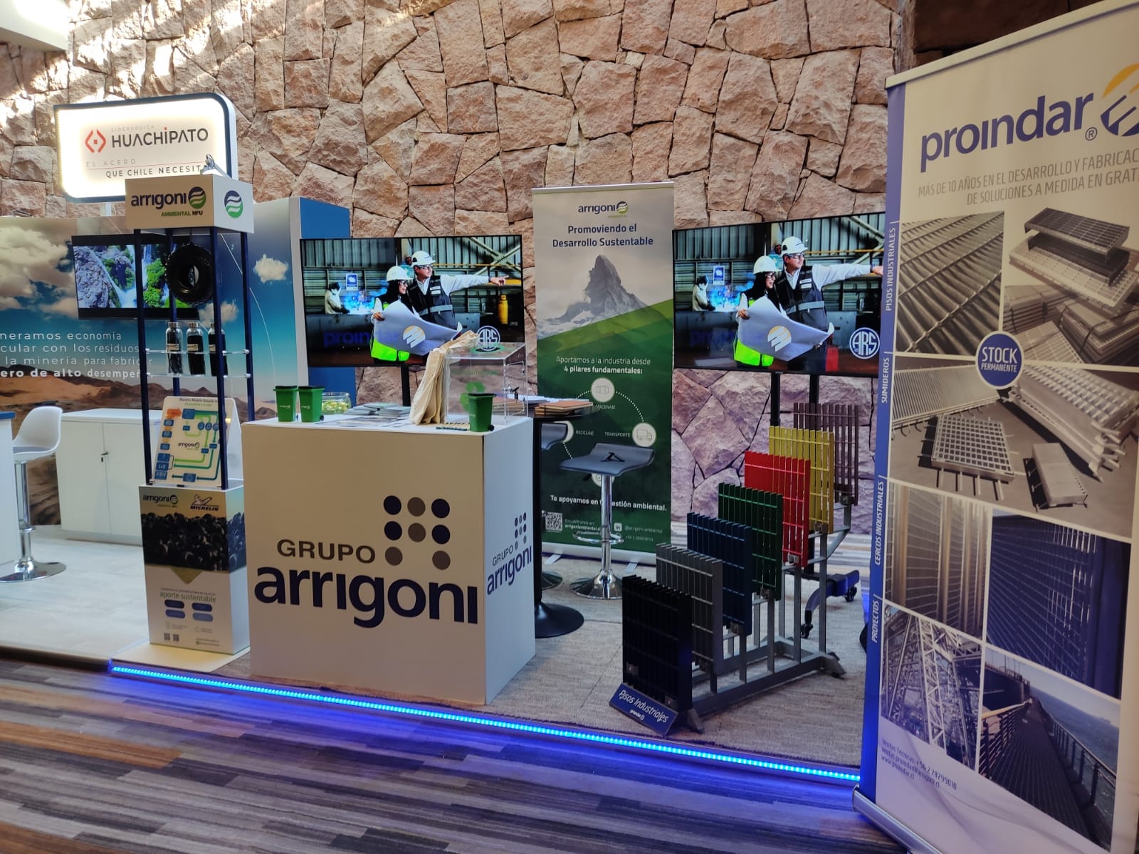 Proindar participó con stand de Grupo Arrigoni en la Cena Anual APRIMIN 2023