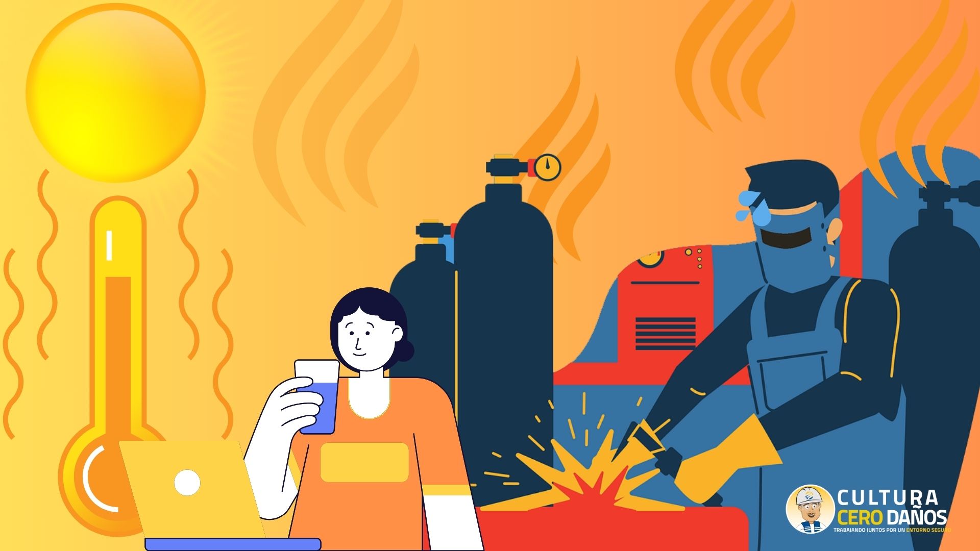 Consejos para trabajar durante la Ola de Calor